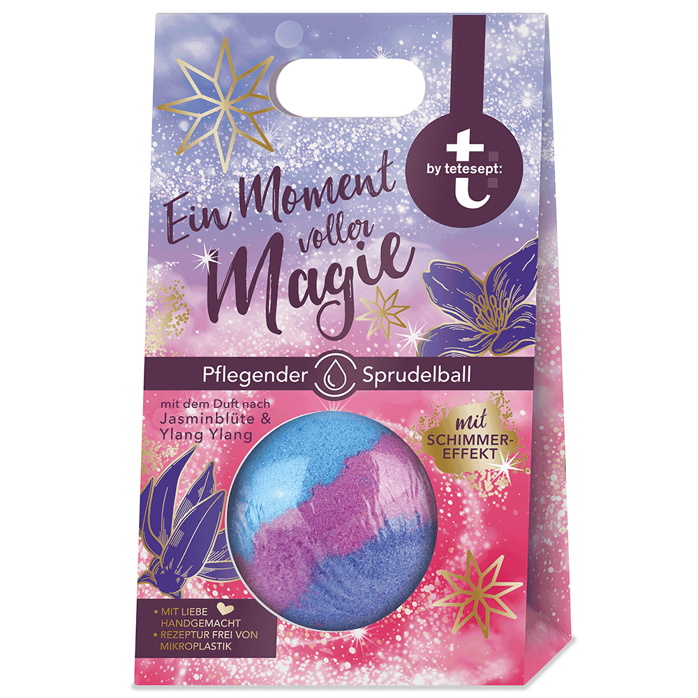 Bild: t: by tetesept Badebombe Jasminblüte & Ylang Ylang