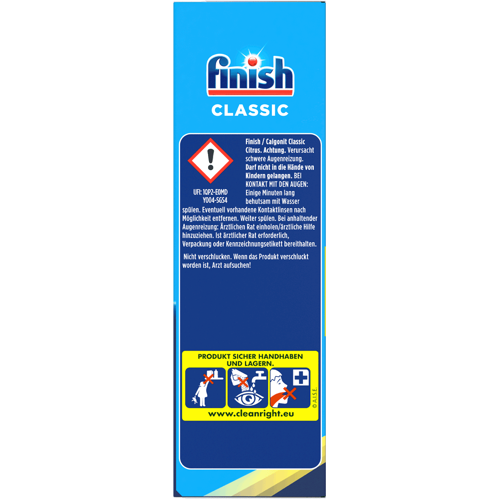 Bild: finish Classic Geschirrspültabs Citrus