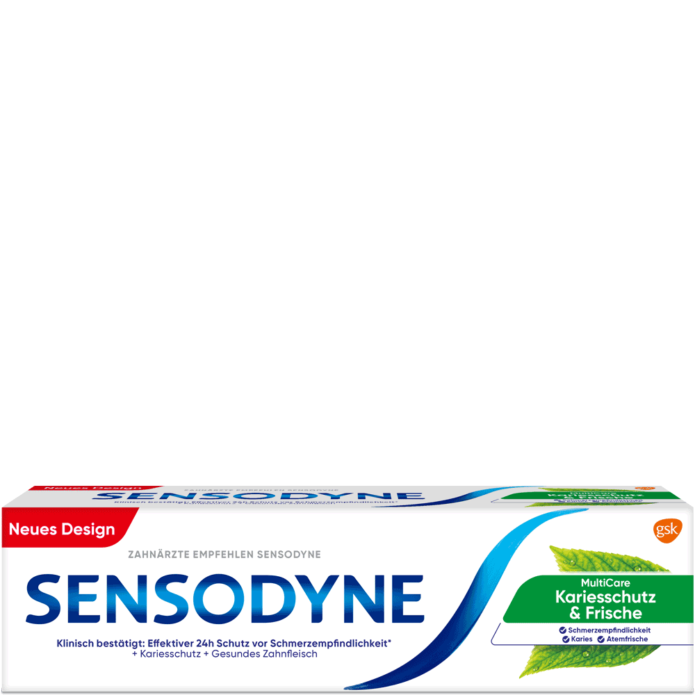 Bild: SENSODYNE Zahncreme Multicare Kariesschutz & Frische