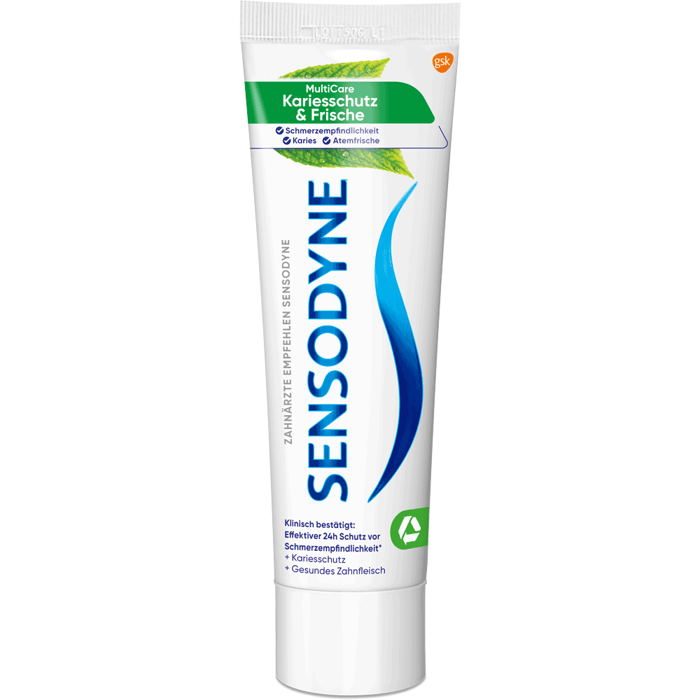 Bild: SENSODYNE Zahncreme Multicare Kariesschutz & Frische