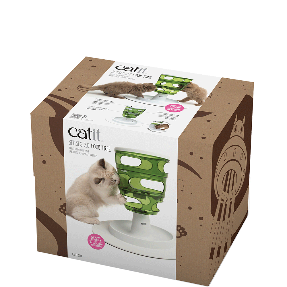 Bild: catit Senses 2.0 Katzen-Futterbaum