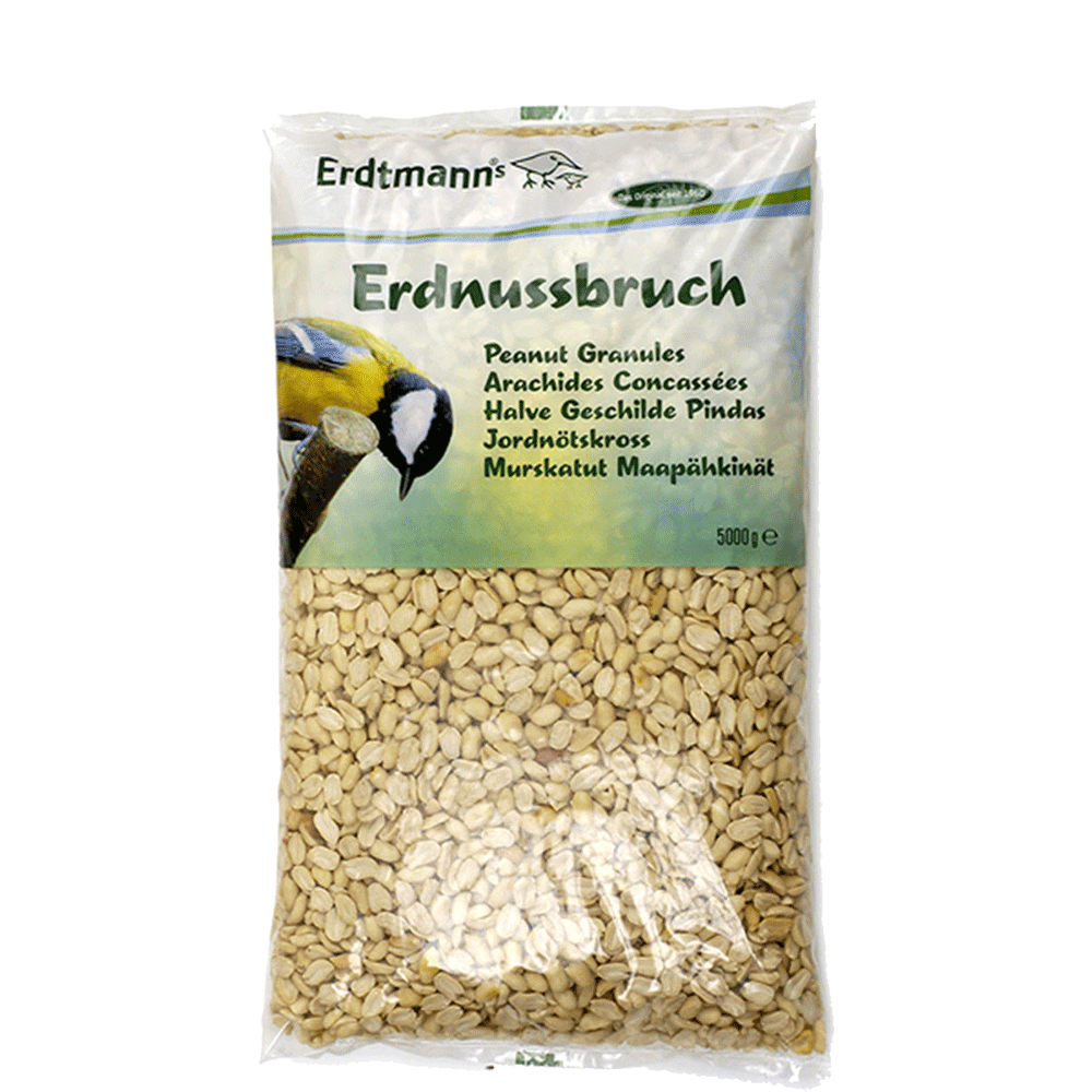 Bild: Erdtmanns Energiereicher Erdnussbruch Vogelfutter