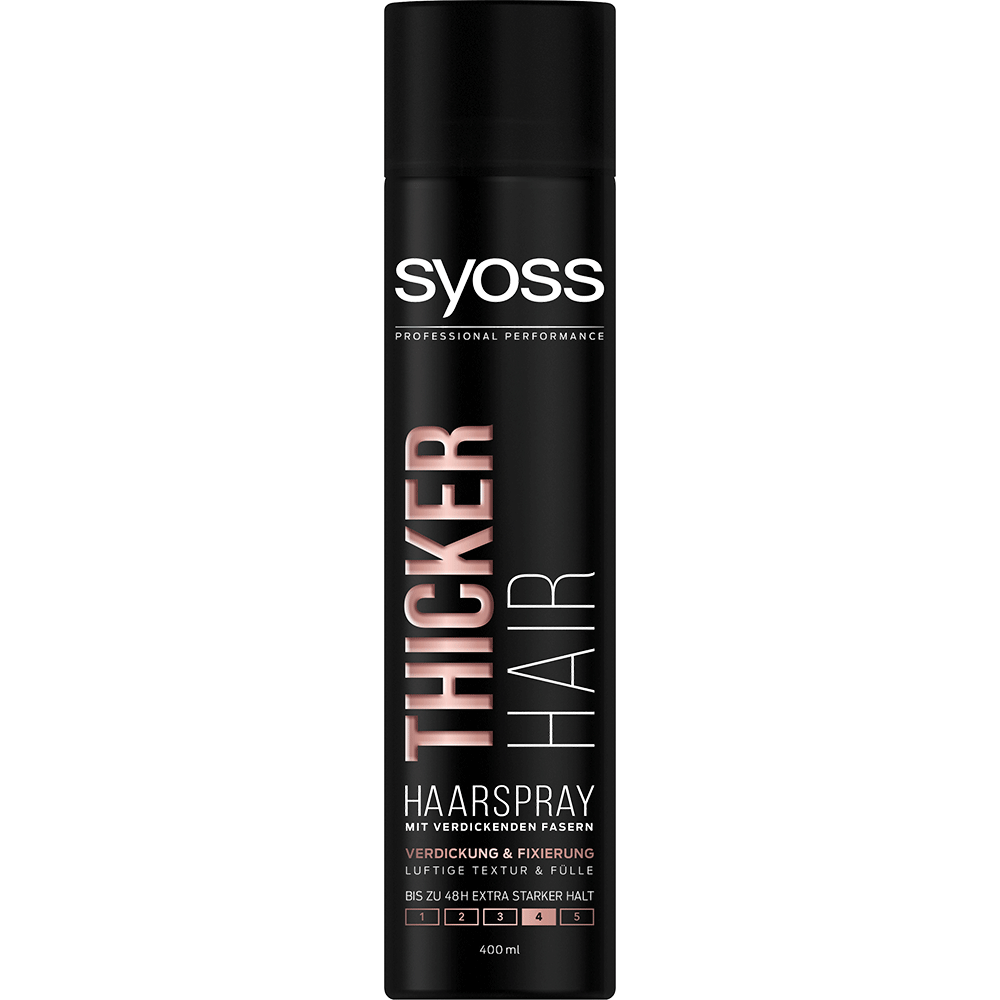 Bild: syoss Haarspray Thicker Hair