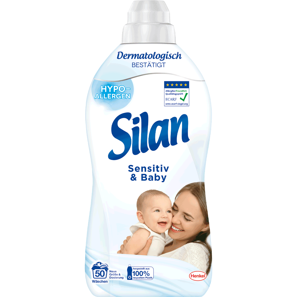 Bild: Silan Weichspüler Sensitiv & Baby