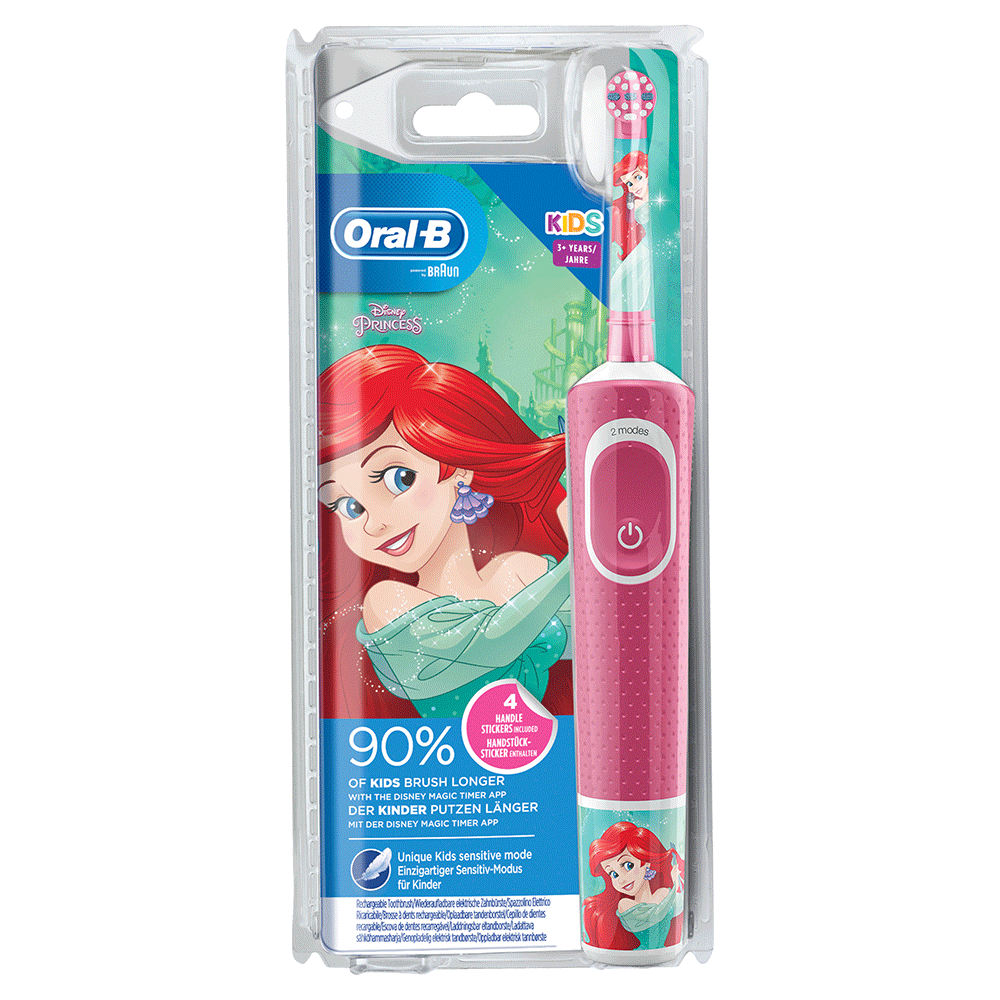Bild: Oral-B Kids Prinzessin Elektrische Kinderzahnbürste, Rosa
