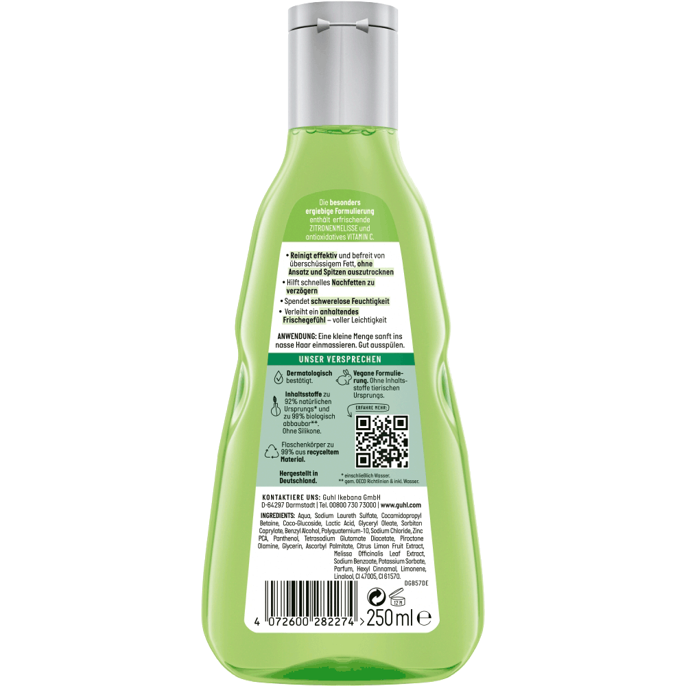 Bild: GUHL Frische & Leichtigkeit Shampoo Anti-Fett