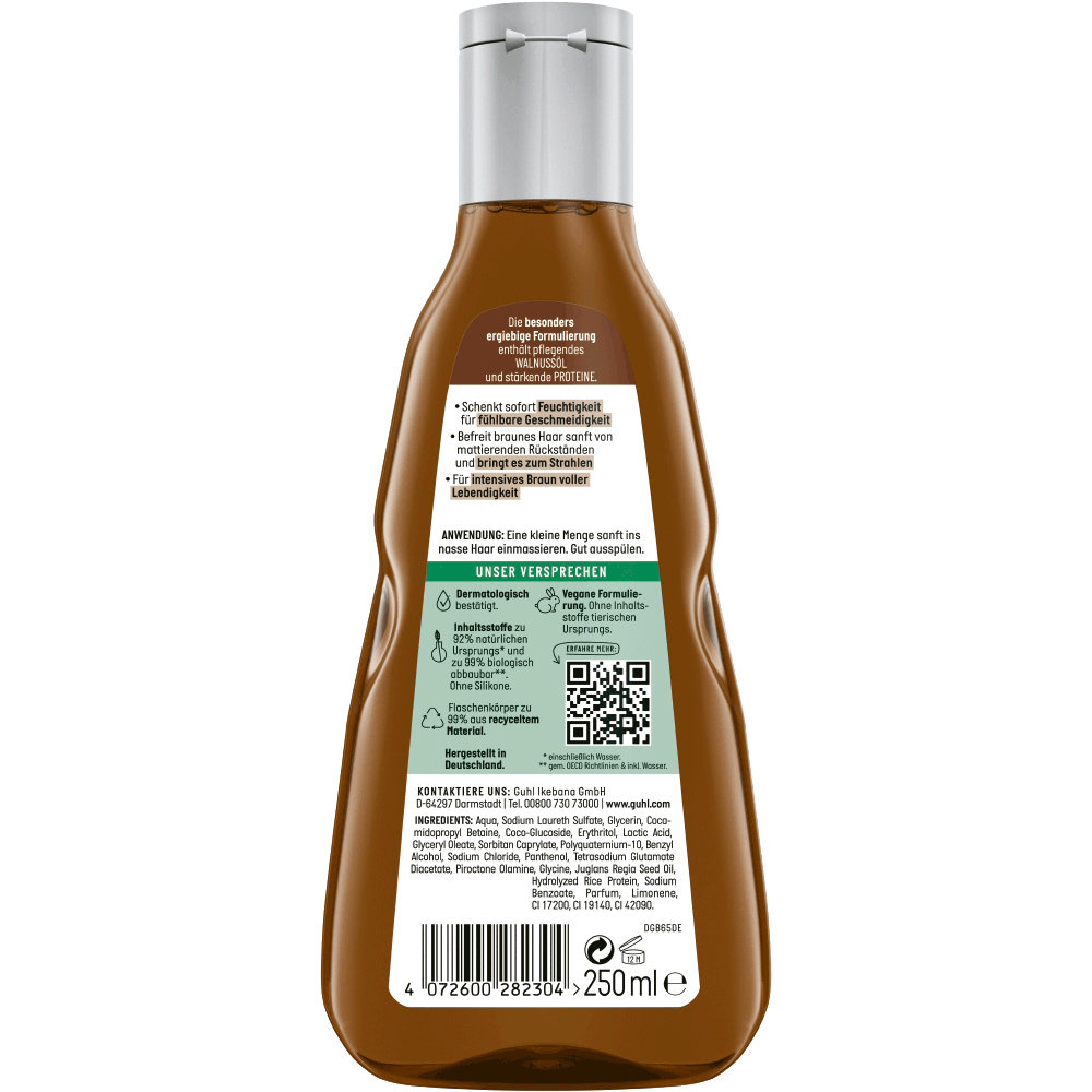 Bild: GUHL Farbglanz Braun Shampoo