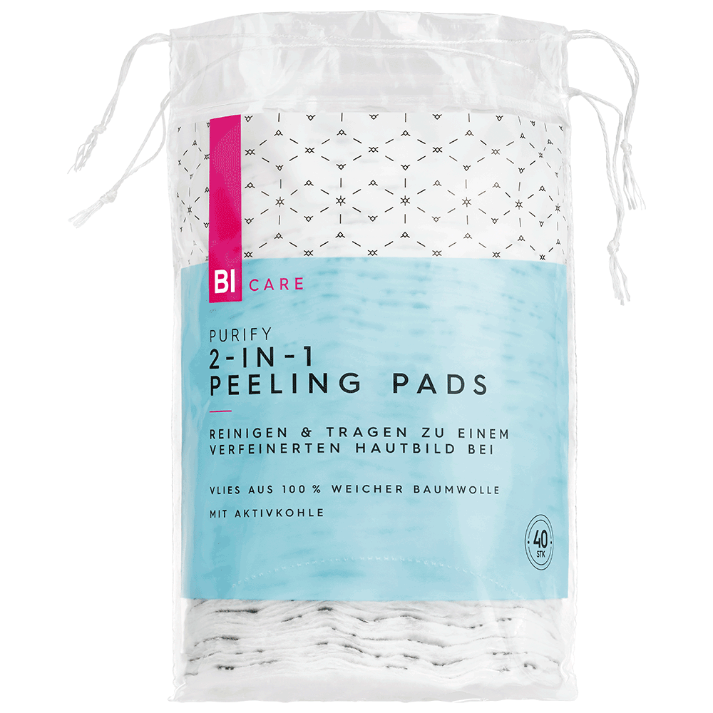 Bild: BI CARE Purify 2in1 Peeling Pads