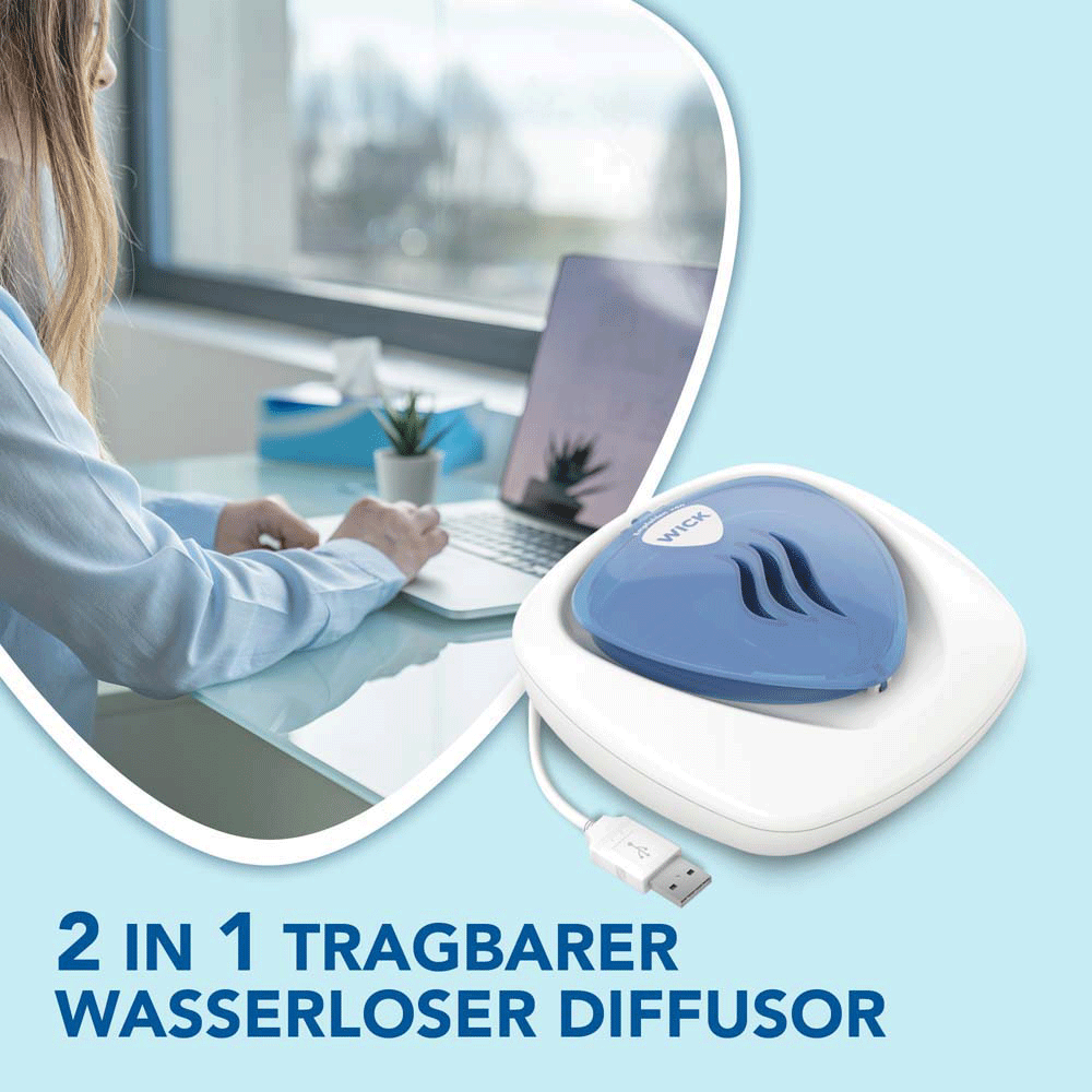 Bild: WICK Wasserloser Tragbarer Diffusor