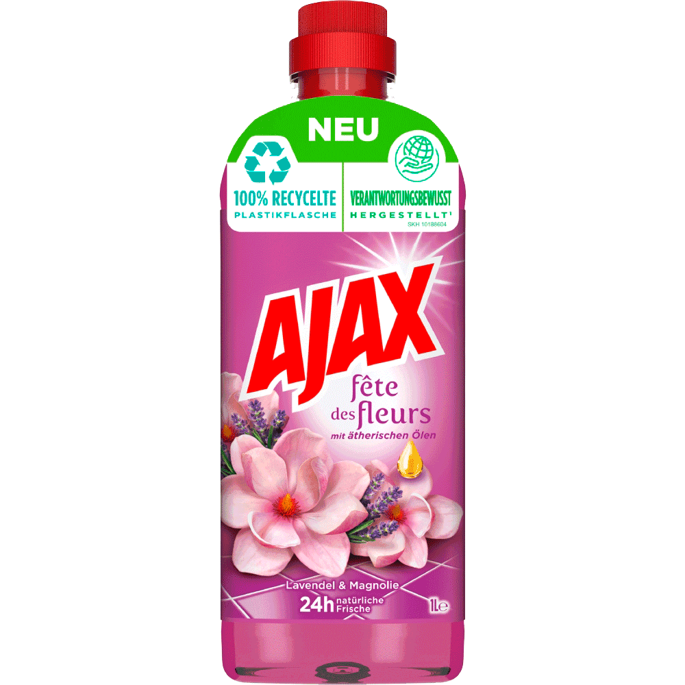 Bild: Ajax Allzweckreiniger Lavendel & Magnolie