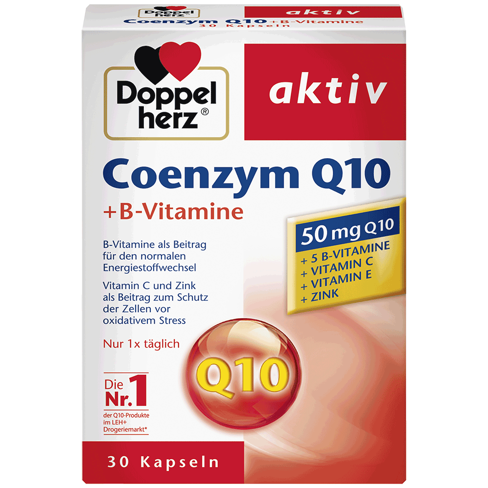 Bild: DOPPELHERZ Coenzym Q10 + B-Vitamine