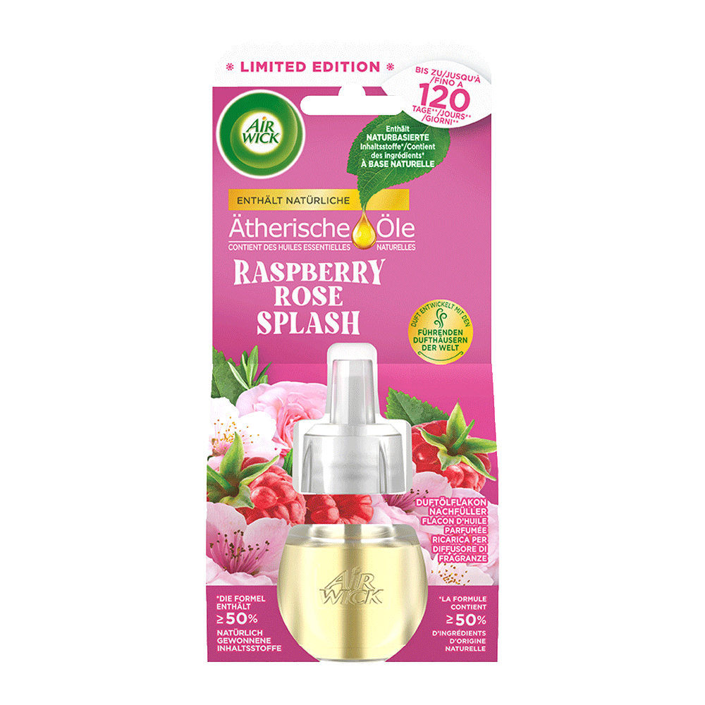 Bild: AIRWICK Duftstecker Nachfüllung Raspberry Rose Splash