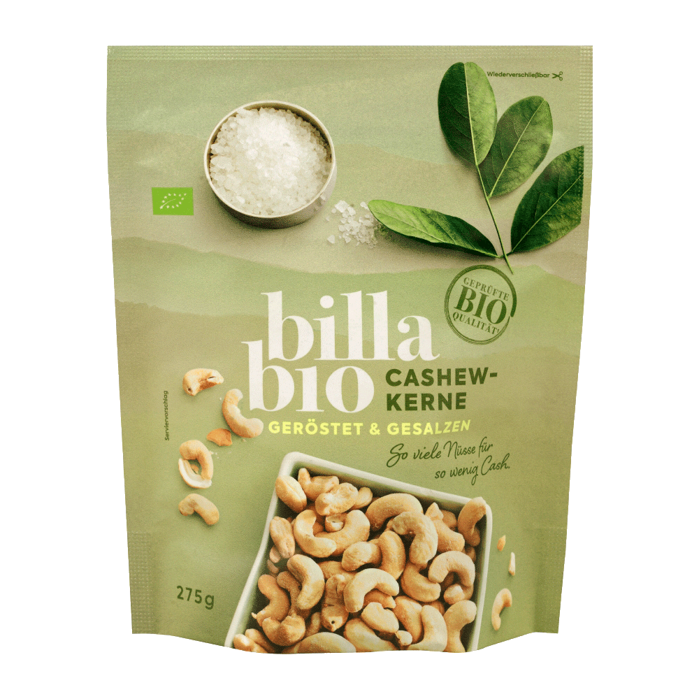Bild: Billa Bio Cashewkerne