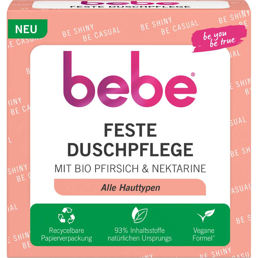 Bild: bebe Feste Dusche mit Bio Pfirsich & Nektarine