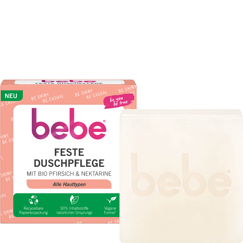 Bild: bebe Feste Dusche mit Bio Pfirsich & Nektarine