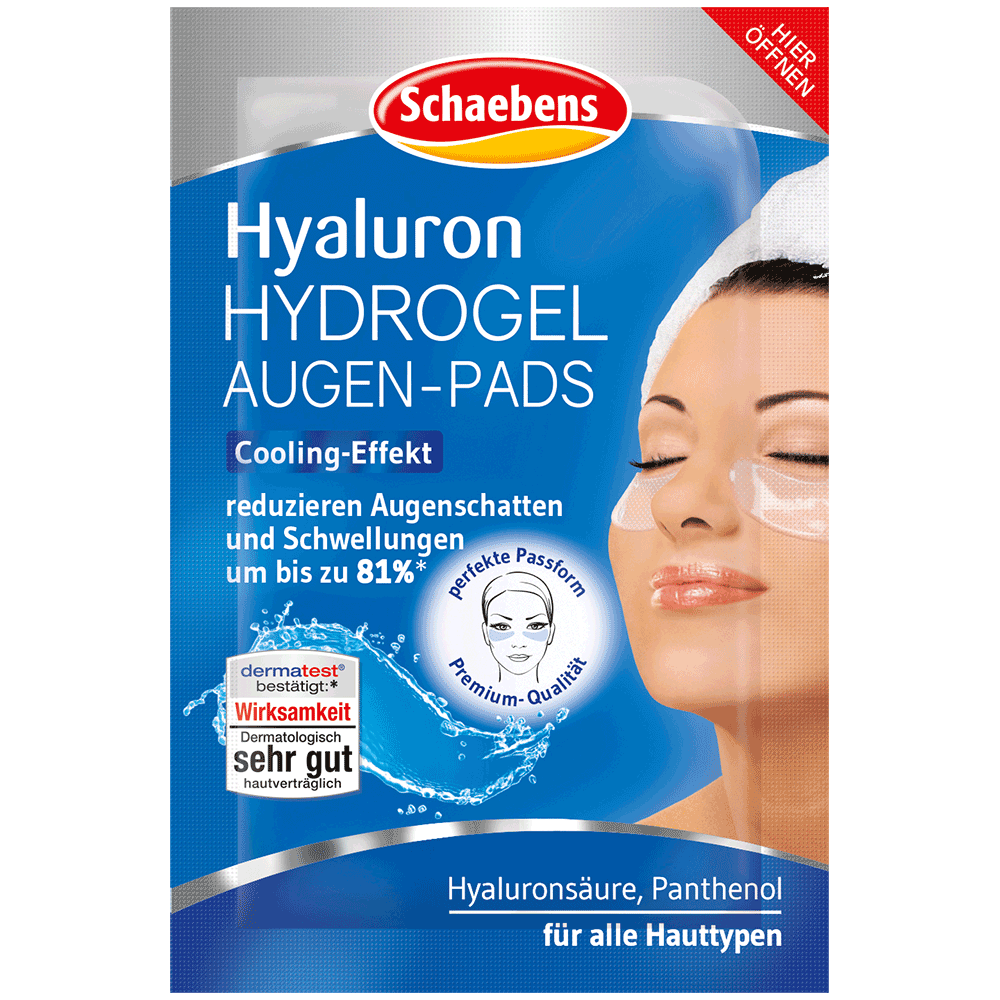 Bild: Schaebens Hyaluron Hydrogel Augen Pads