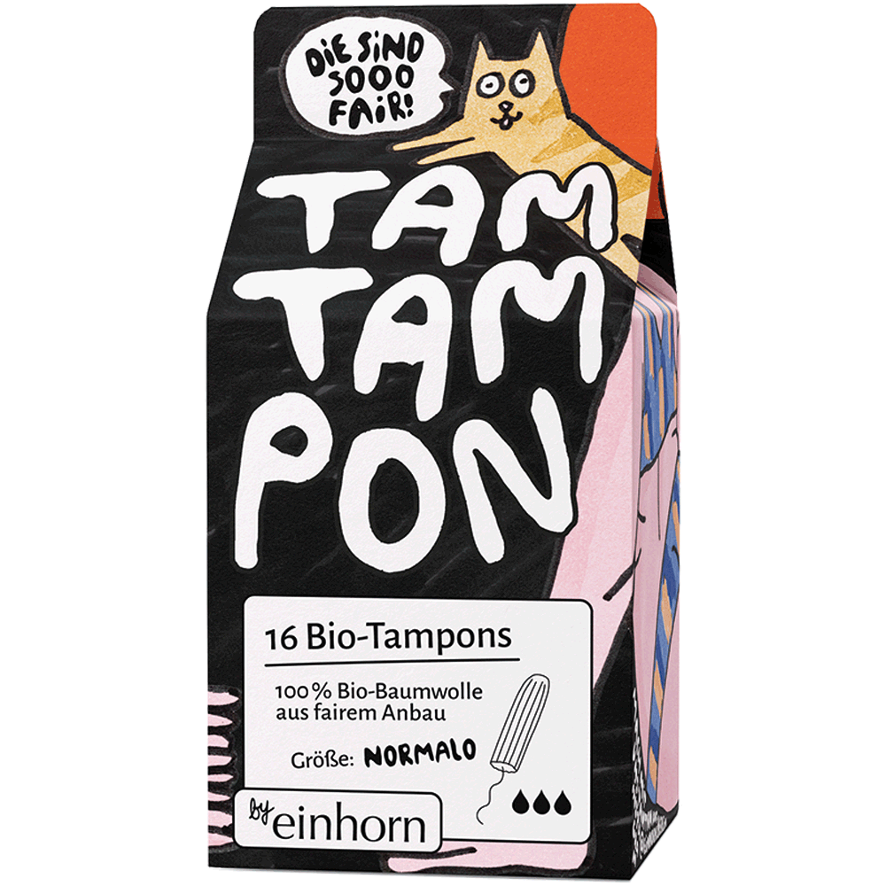 Bild: Einhorn Bio-Tampons Normal