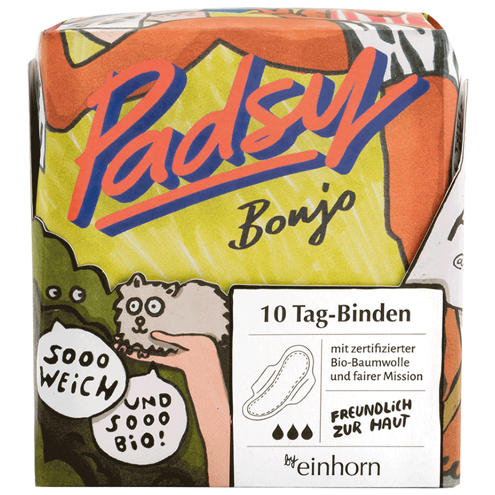 Bild: Einhorn Bio-Binden Tag 