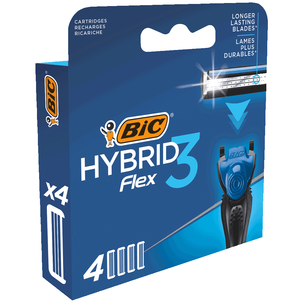 Bild: BIC Hybrid Flex 3 Klingen
