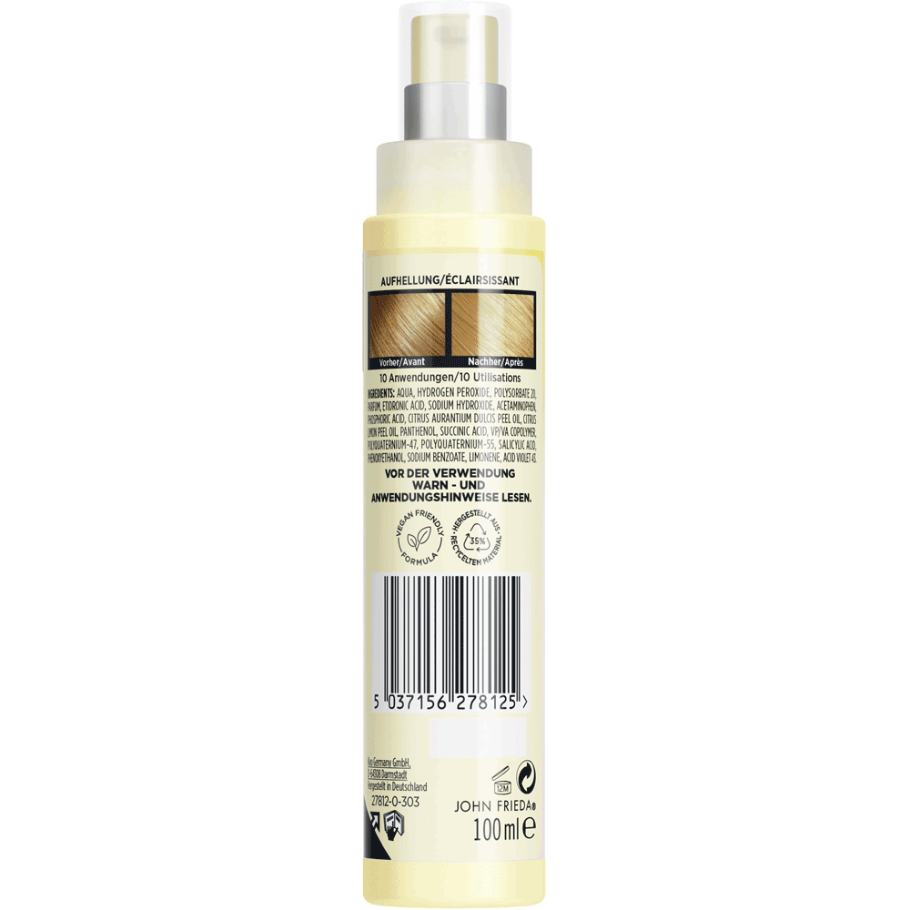 Bild: JOHN FRIEDA Go Blonder Aufhellungsspray