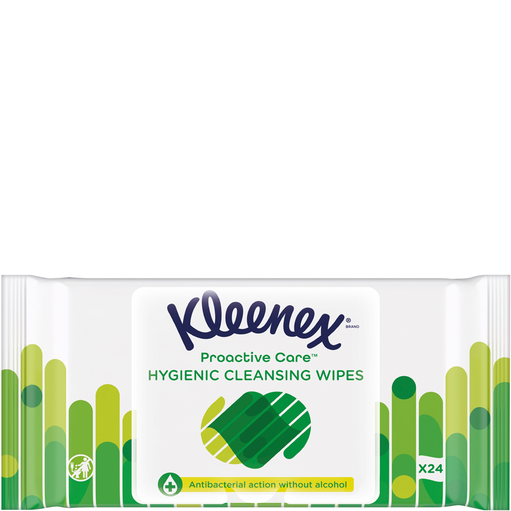 Bild: Kleenex feuchte Handreinigungstücher