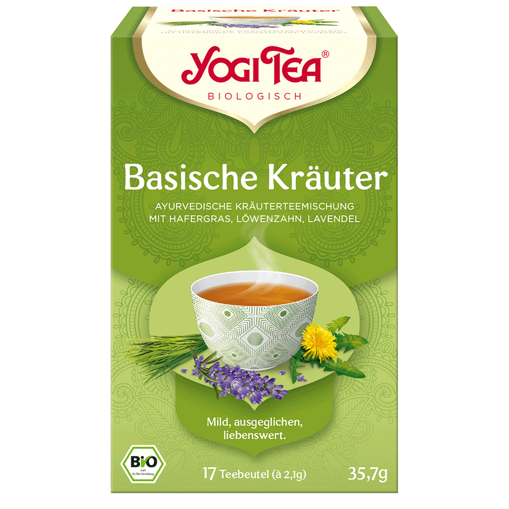 Bild: Yogi Tea Bio Basischekräuter