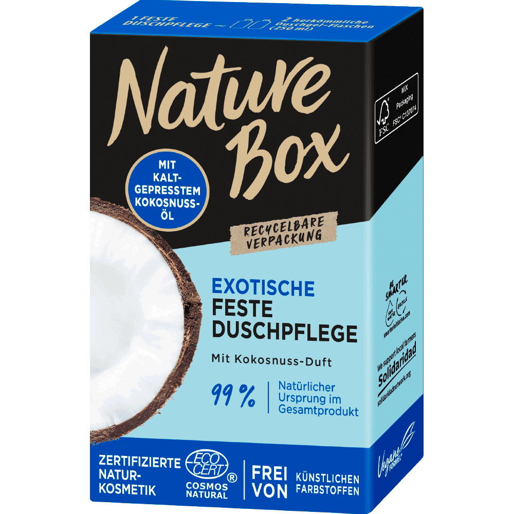 Bild: Nature Box Feste Dusche Kokos
