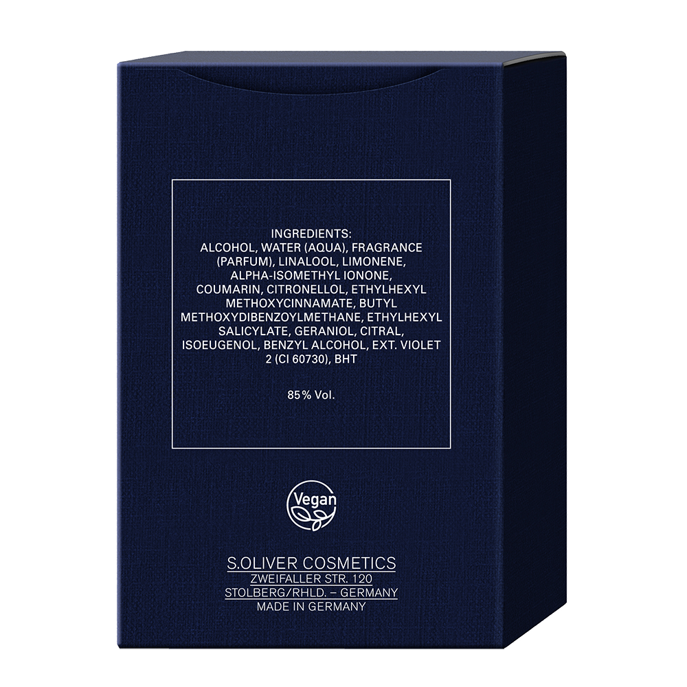 Bild: s.Oliver Superior Intense Blue Men Eau de Toilette