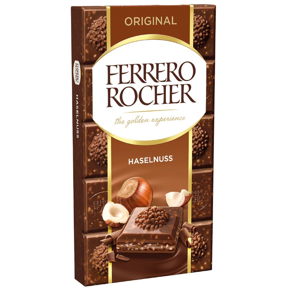 Bild: Ferrero Rocher Schokotafel
