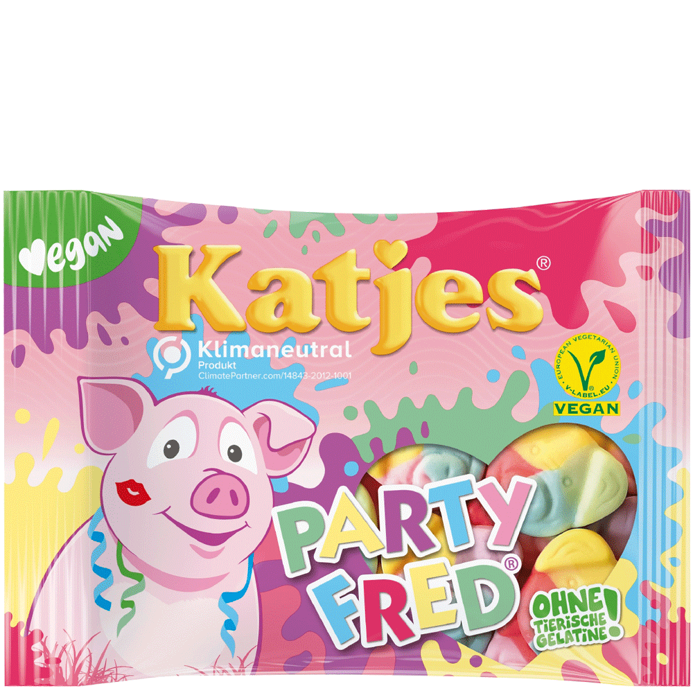 Bild: Katjes Party Fred Vegane Fruchtgummi