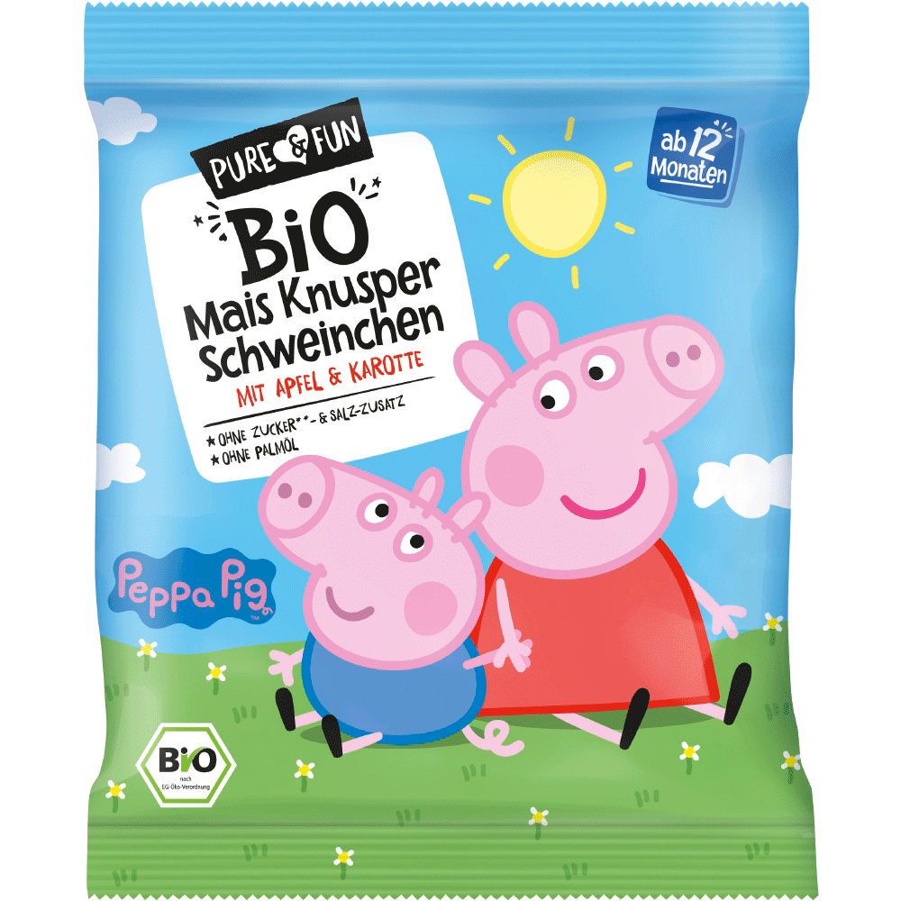Bild: Pure & Fun Peppa Mais Knusper Schweinchen