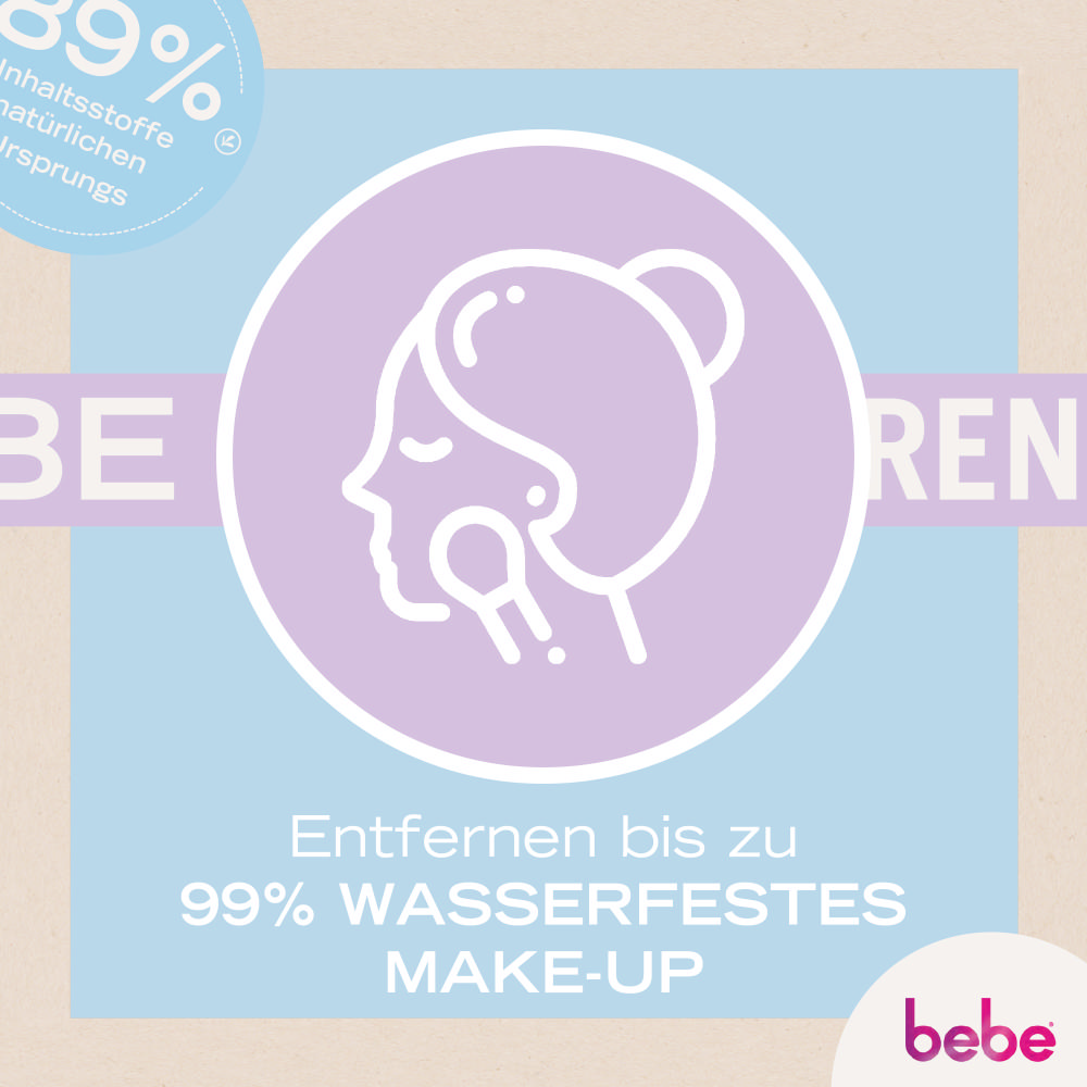 Bild: bebe Pflegende Reinigungstücher Duo