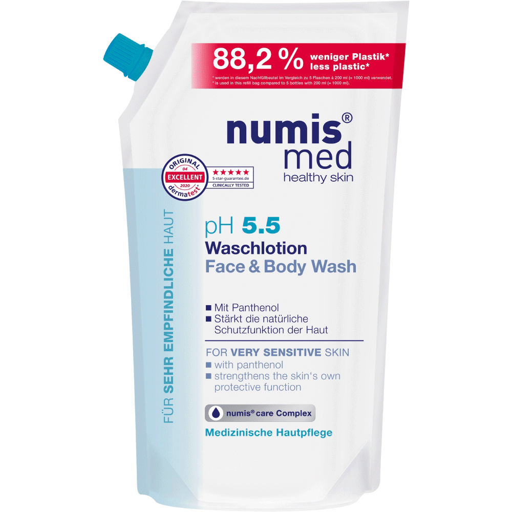 Bild: numis med PH 5.5 Waschlotion Nachfüllbeutel 