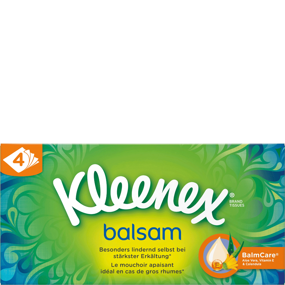 Bild: Kleenex Taschentuchbox Balsam