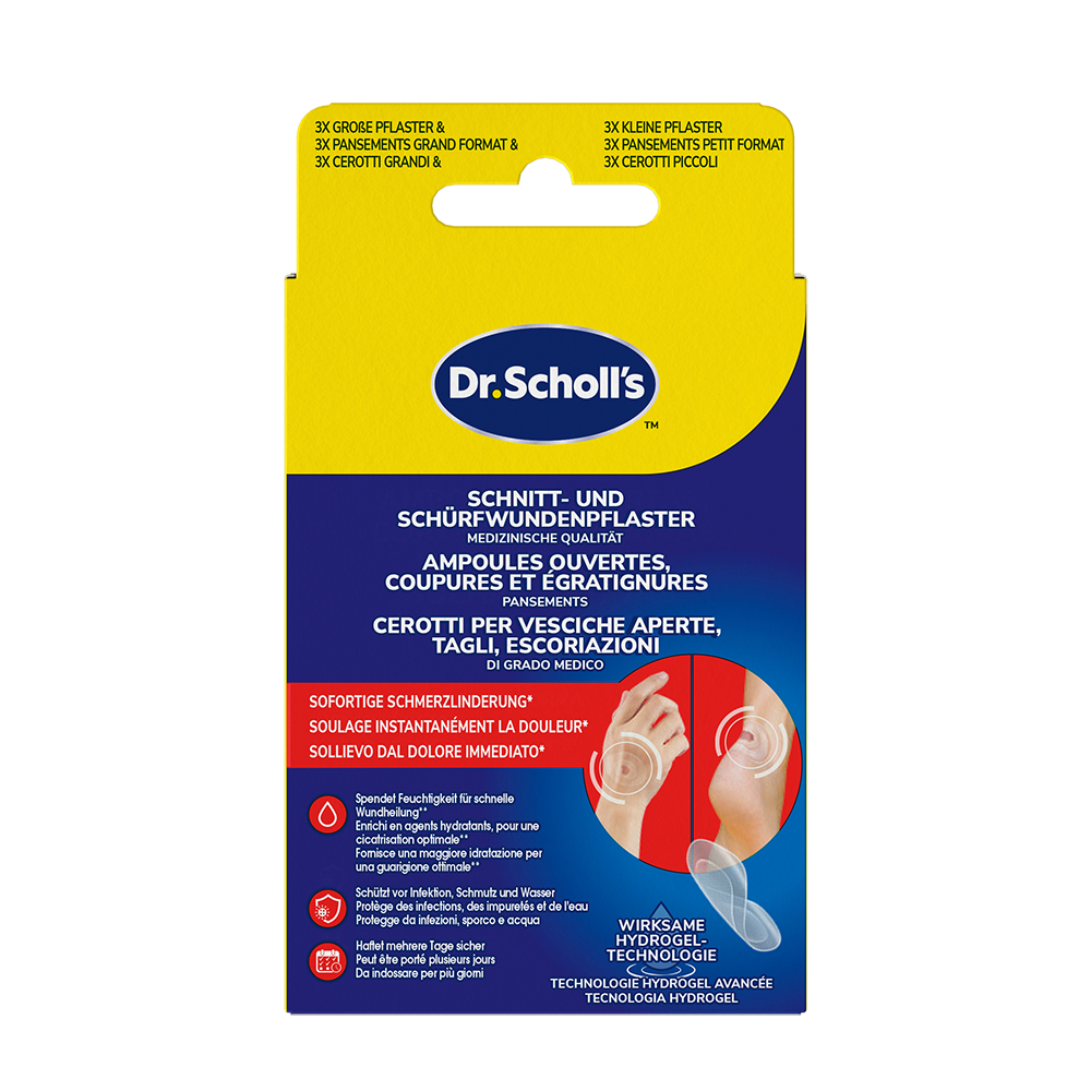 Bild: Scholl Schnitt- und Schürfwundenpflaster 
