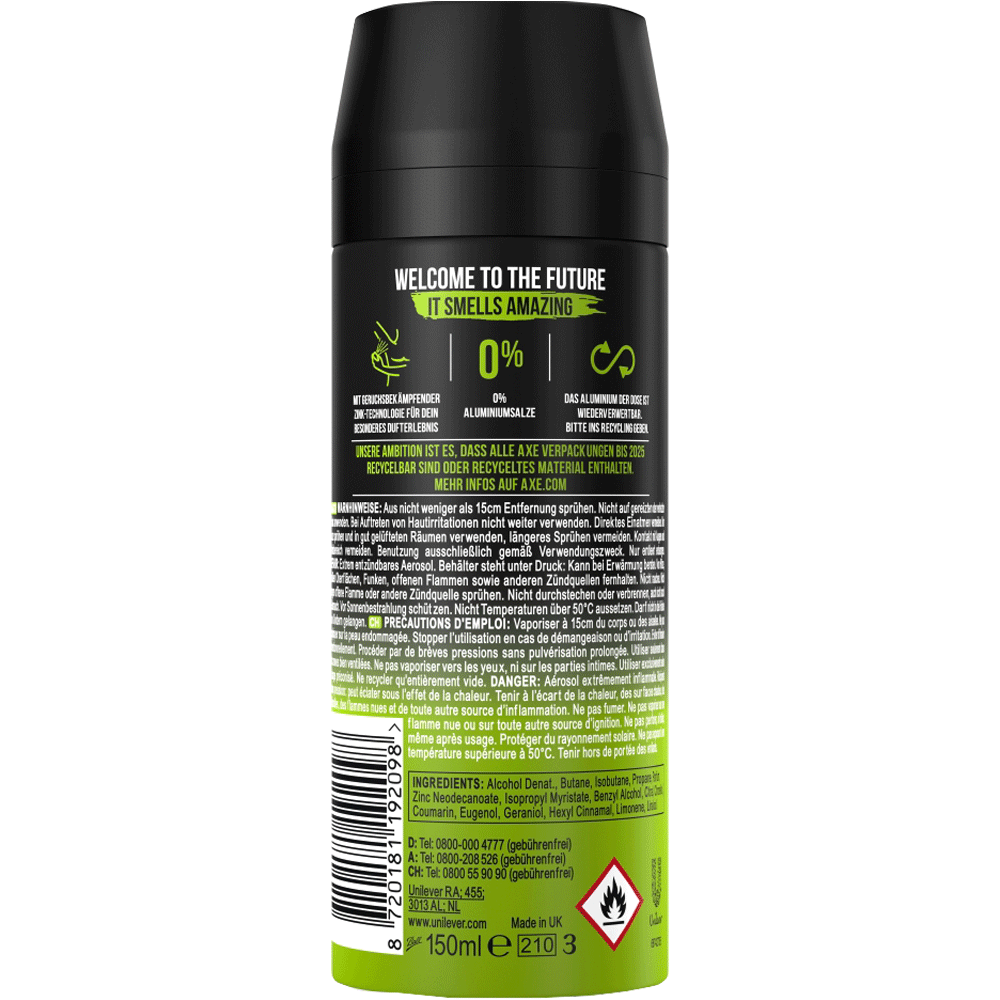 Bild: AXE Deo Spray Epic Fresh