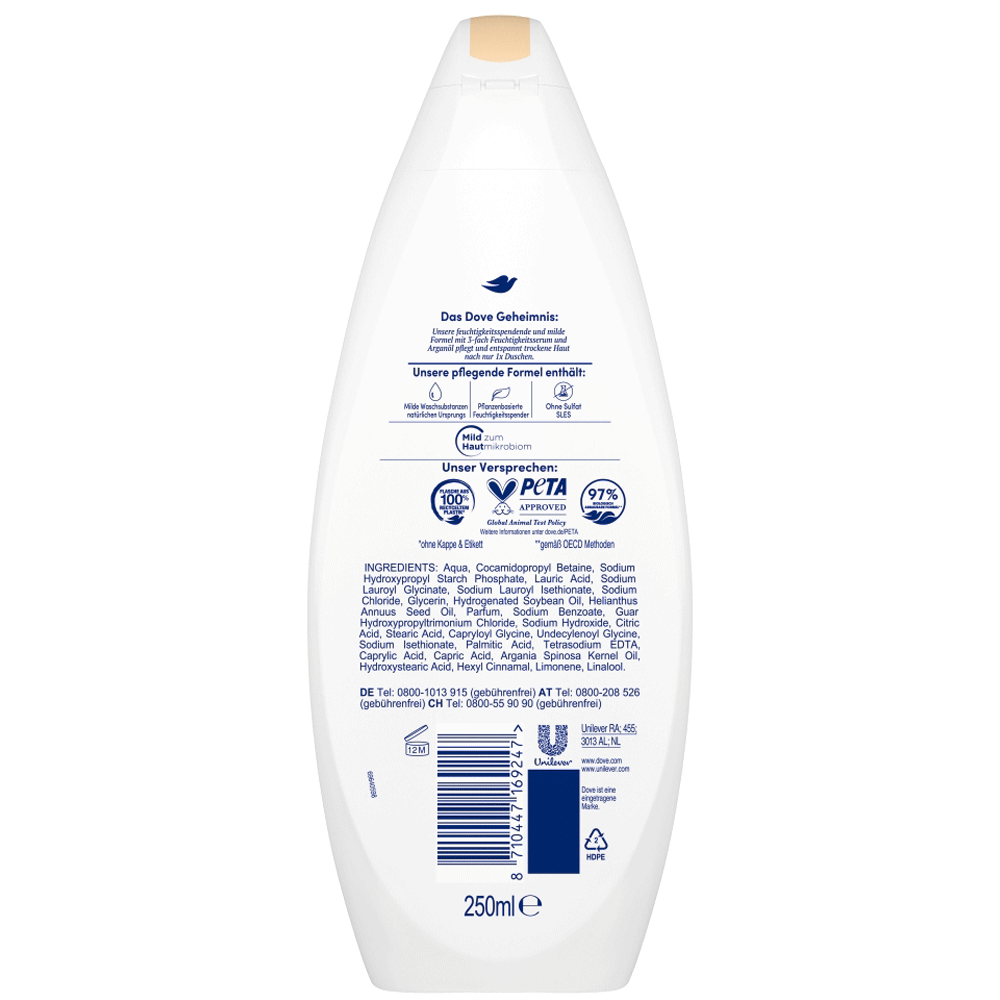 Bild: Dove Dusche Pflege & Öl