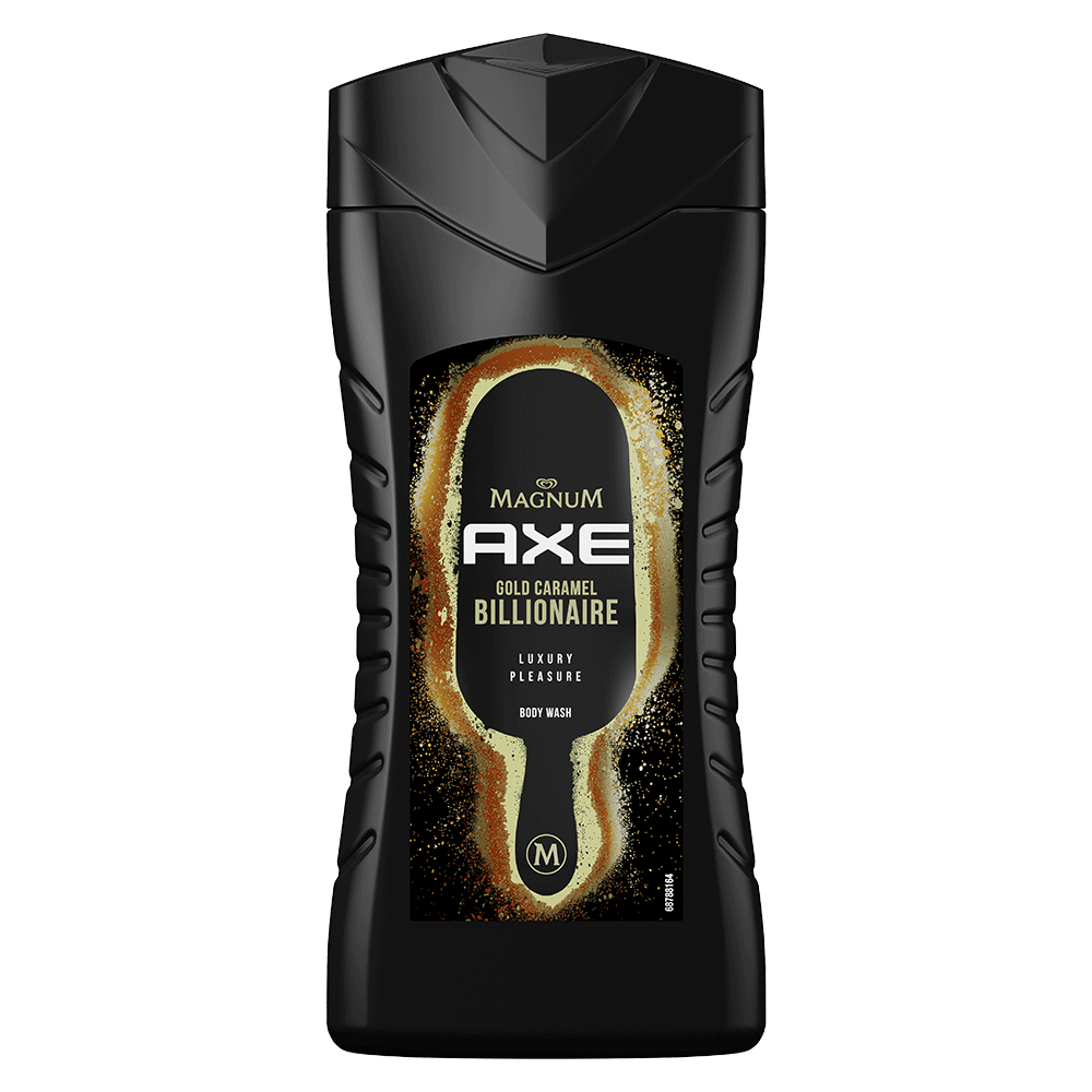 Bild: AXE Duschgel Magnum Gold Caramel Billionaire