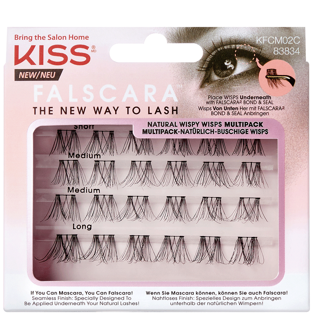 Bild: KISS Falscara Eyelash Wisps Multipack