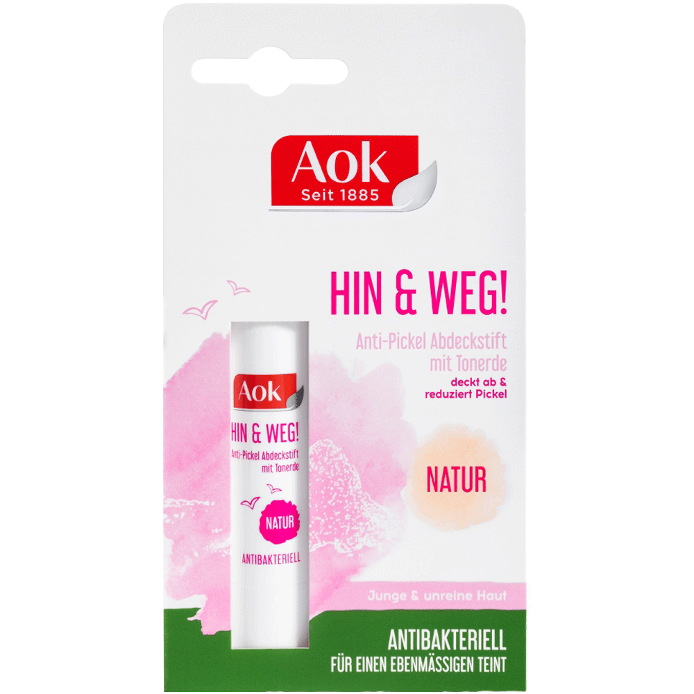 Bild: Aok Anti Pickel Abdeckstift mit Tonerde
