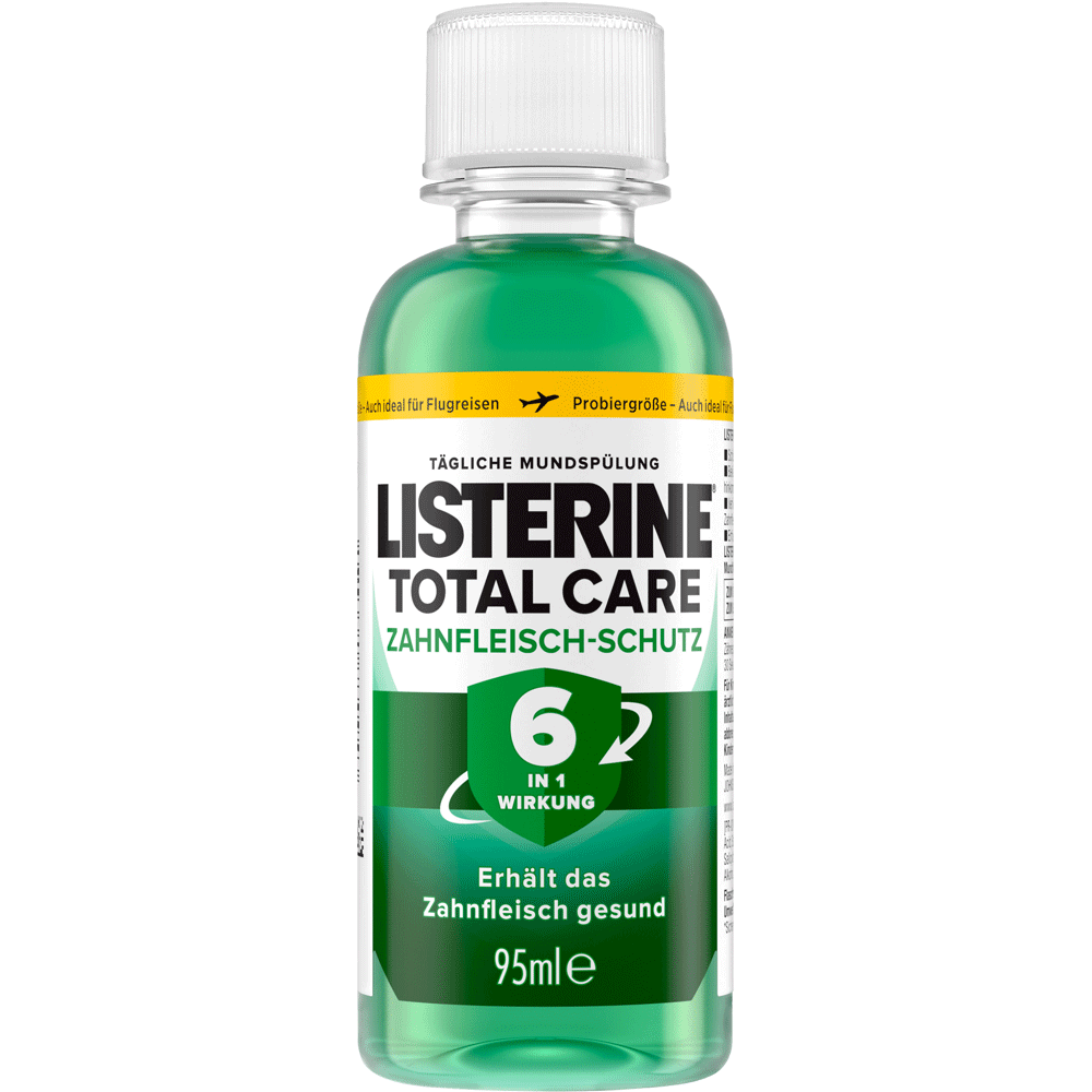 Bild: LISTERINE Mundspülung Total Care Zahnfleisch-Schutz Mini