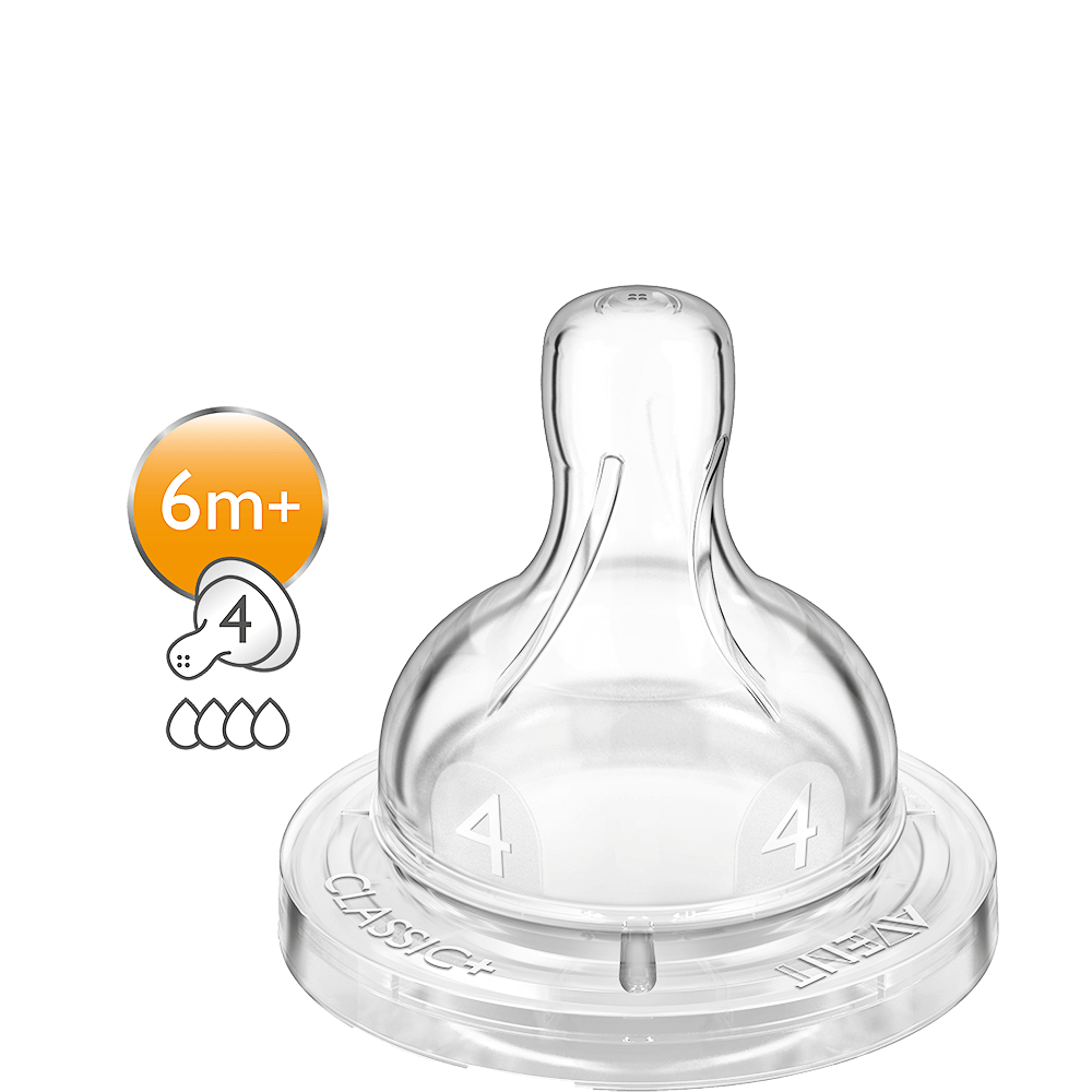 Bild: PHILIPS AVENT Sauger Vierloch,6 Monate+