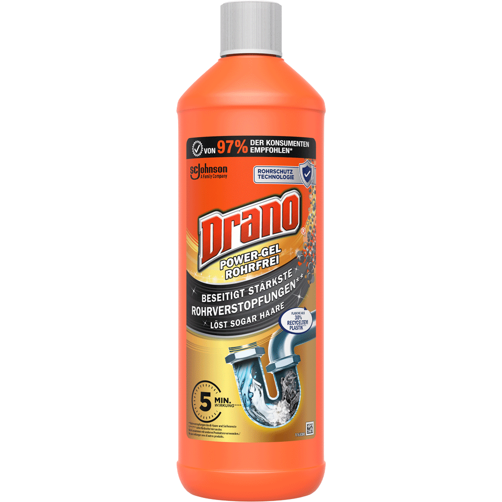 Bild: Mr Muscle Drano Max Power-Gel Rohrfrei
