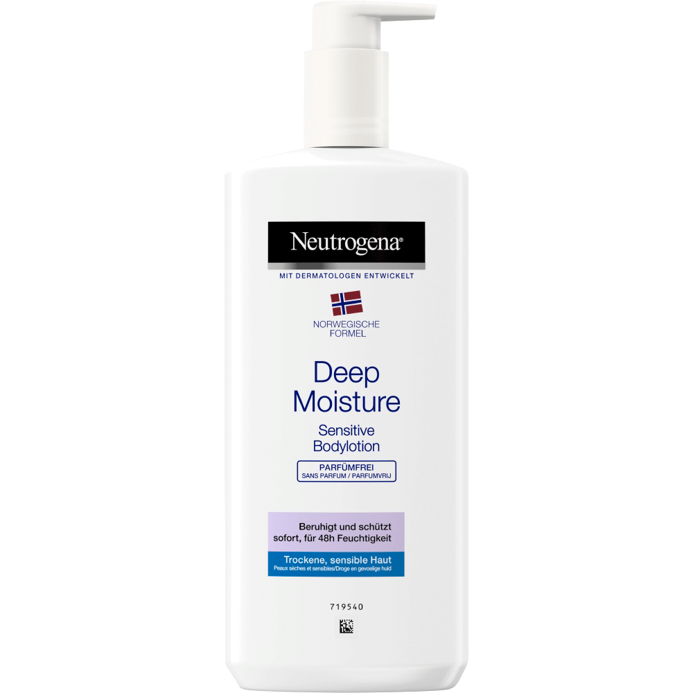 Bild: Neutrogena Deep Moisture Sensitive Bodylotion
