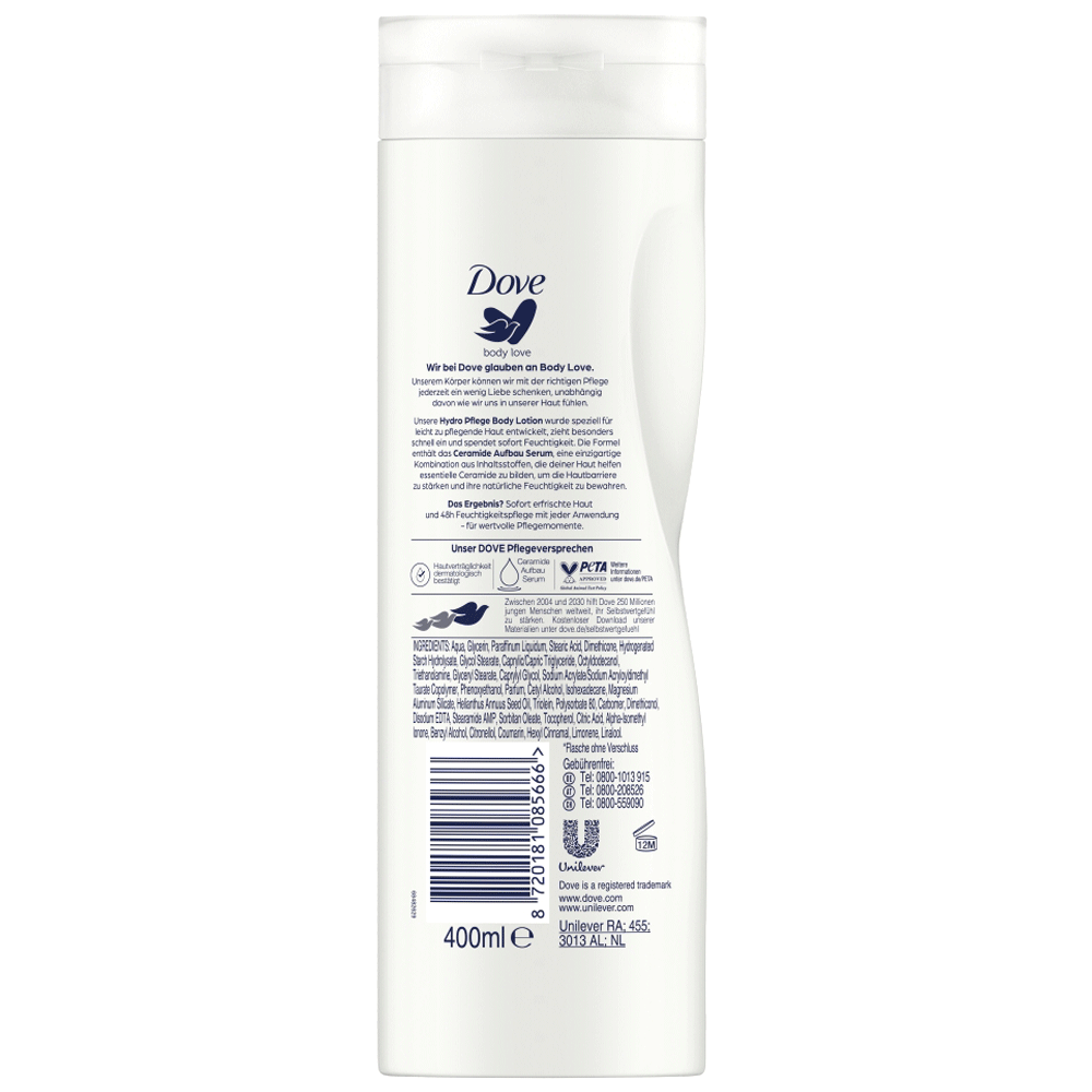 Bild: Dove Hydro Bodylotion