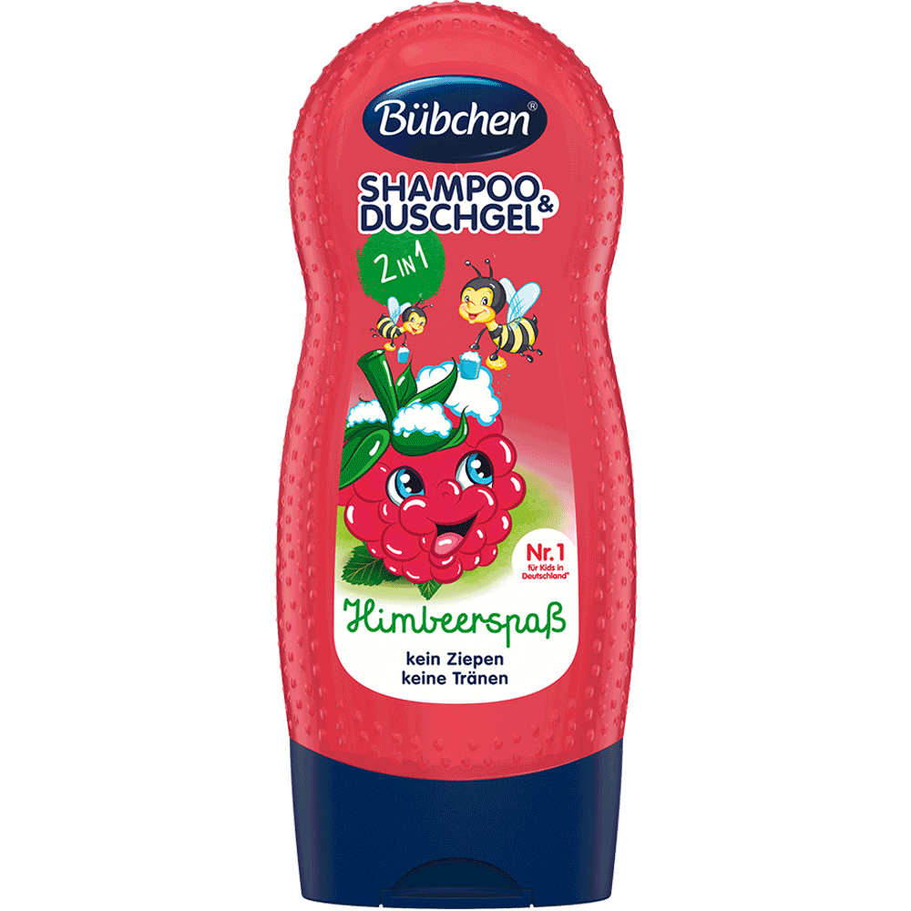 Bild: Bübchen Kindershampoo und -duschgel Himbärspaß