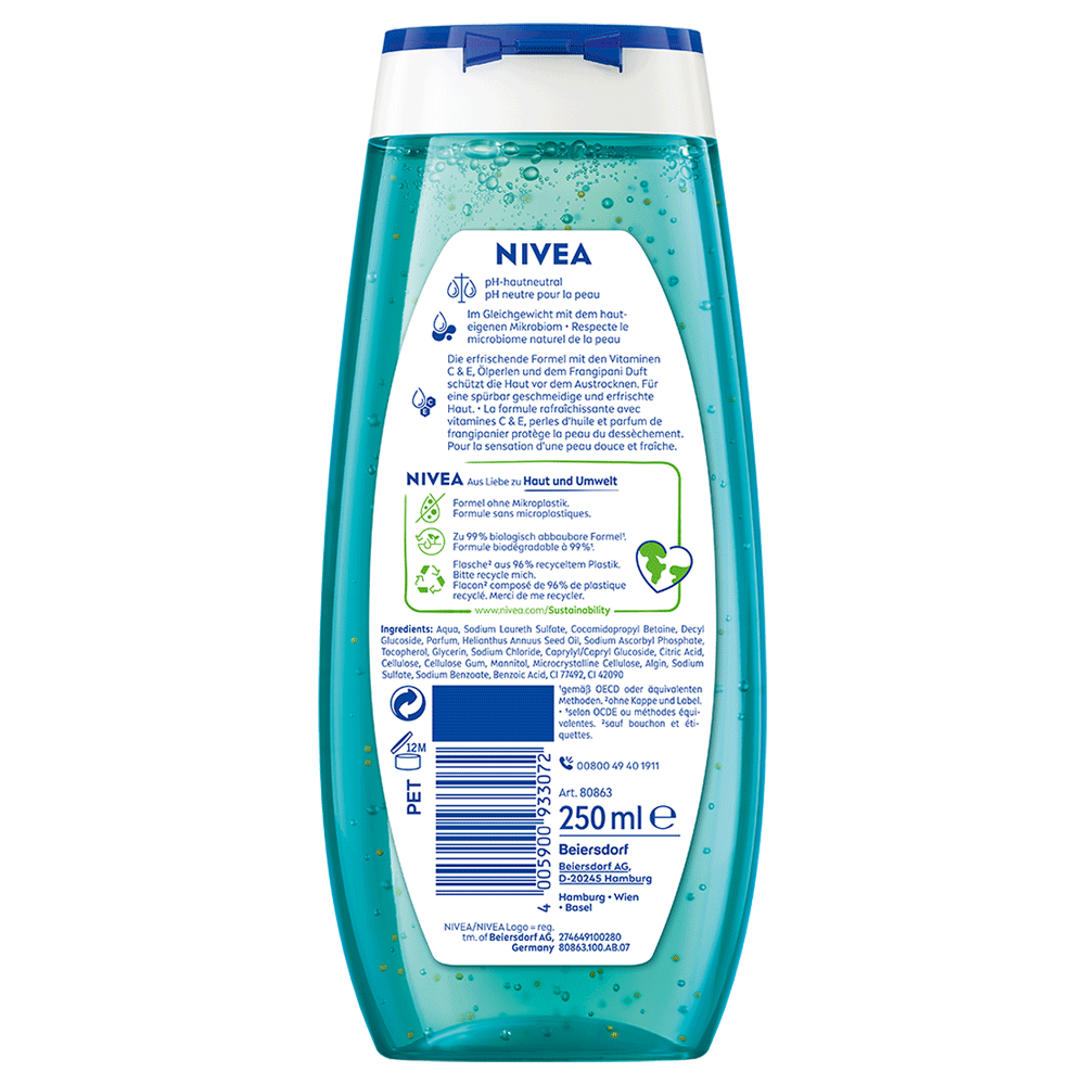 Bild: NIVEA Duschgel Frangipani und Öl