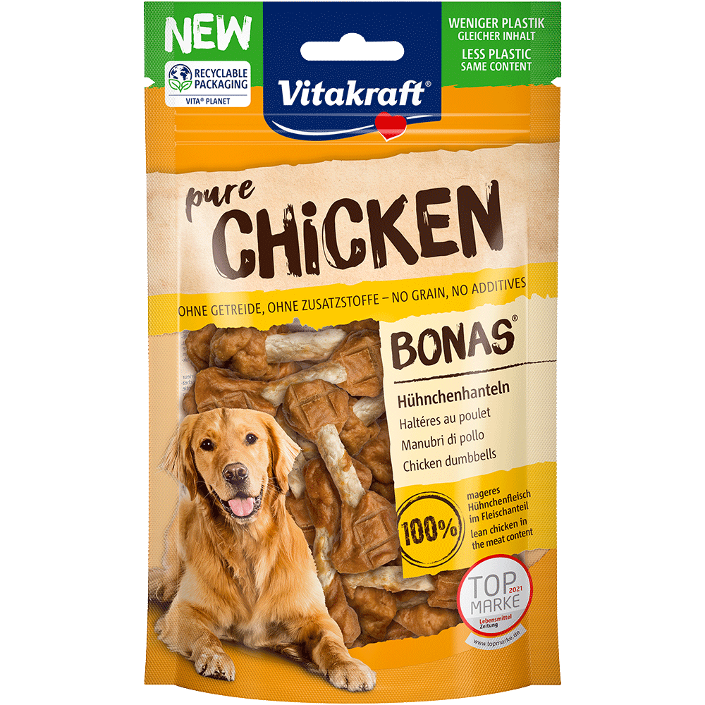 Bild: Vitakraft Pure Chicken Hühnchenhanteln