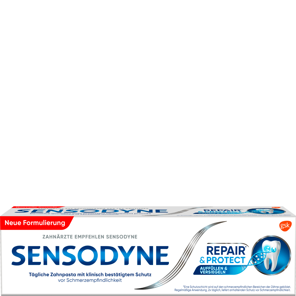Bild: SENSODYNE Repair & Protect Zahncreme