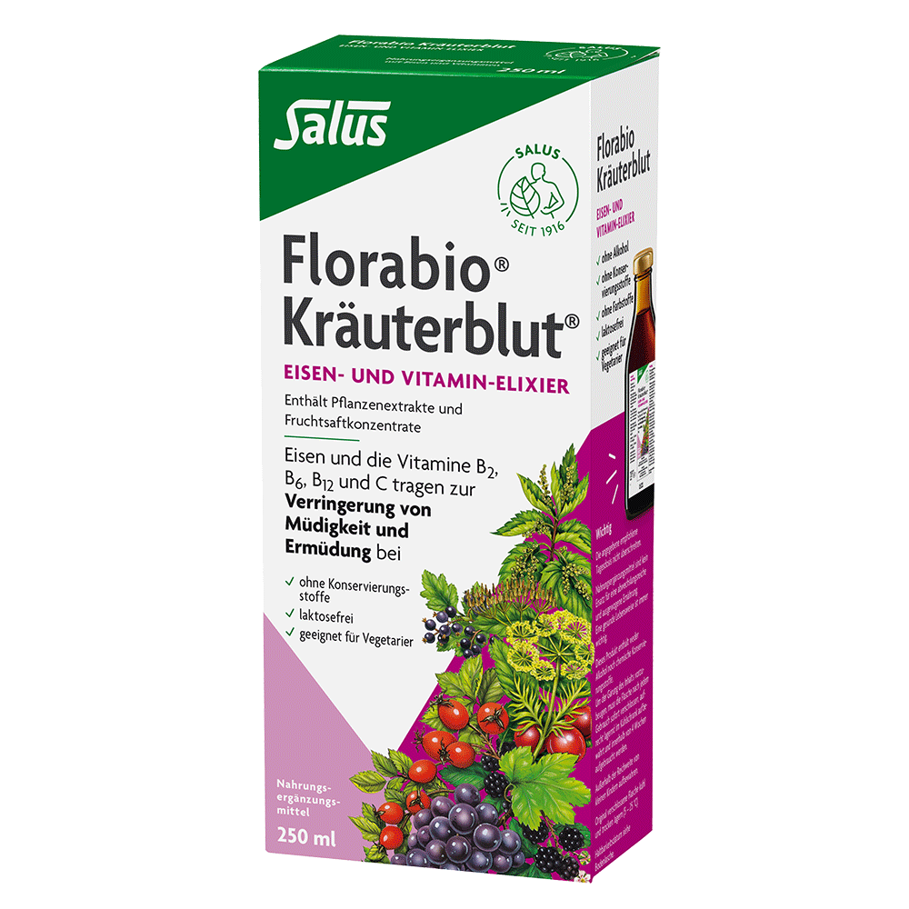 Bild: Florabio Kräuterblut Saft